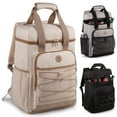 thumbnail image 1 of Cooler Backpack for Women Men, with Padded Top Handle Cooler Bag, Lightweight Back Pack Cooler Insulated Leak Proof, Large Capacity Ice Chest Beach Camping Picnic Fishing Hiking-Beige, 1 of 9
