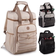 TRIPGEAR Cooler Backpack with Padded Top Handle,Lightweight Cooler Insulated Leak Proof