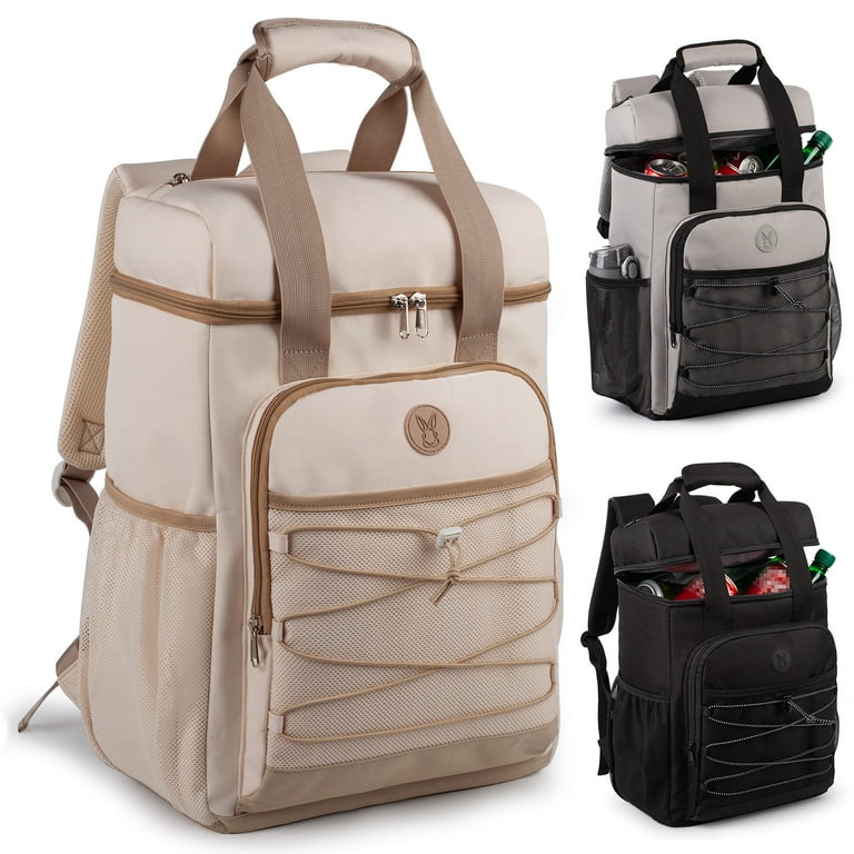 Cooler Backpack for Women Men, with Padded Top Handle Cooler Bag