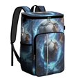 thumbnail image 1 of Cooler Backpack for Baseball & Soccer Fans - Insulated Soft Cooler Bag with Team Prints for Kids, Boys, and Teens, 1 of 6