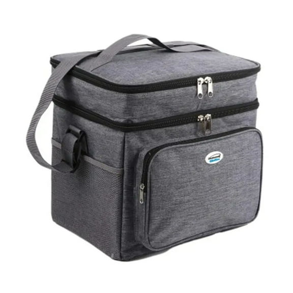 Cooler Bag w/ Hard Plastic Liner, 24 Can 12.5" x 13.8" x 12.5"
