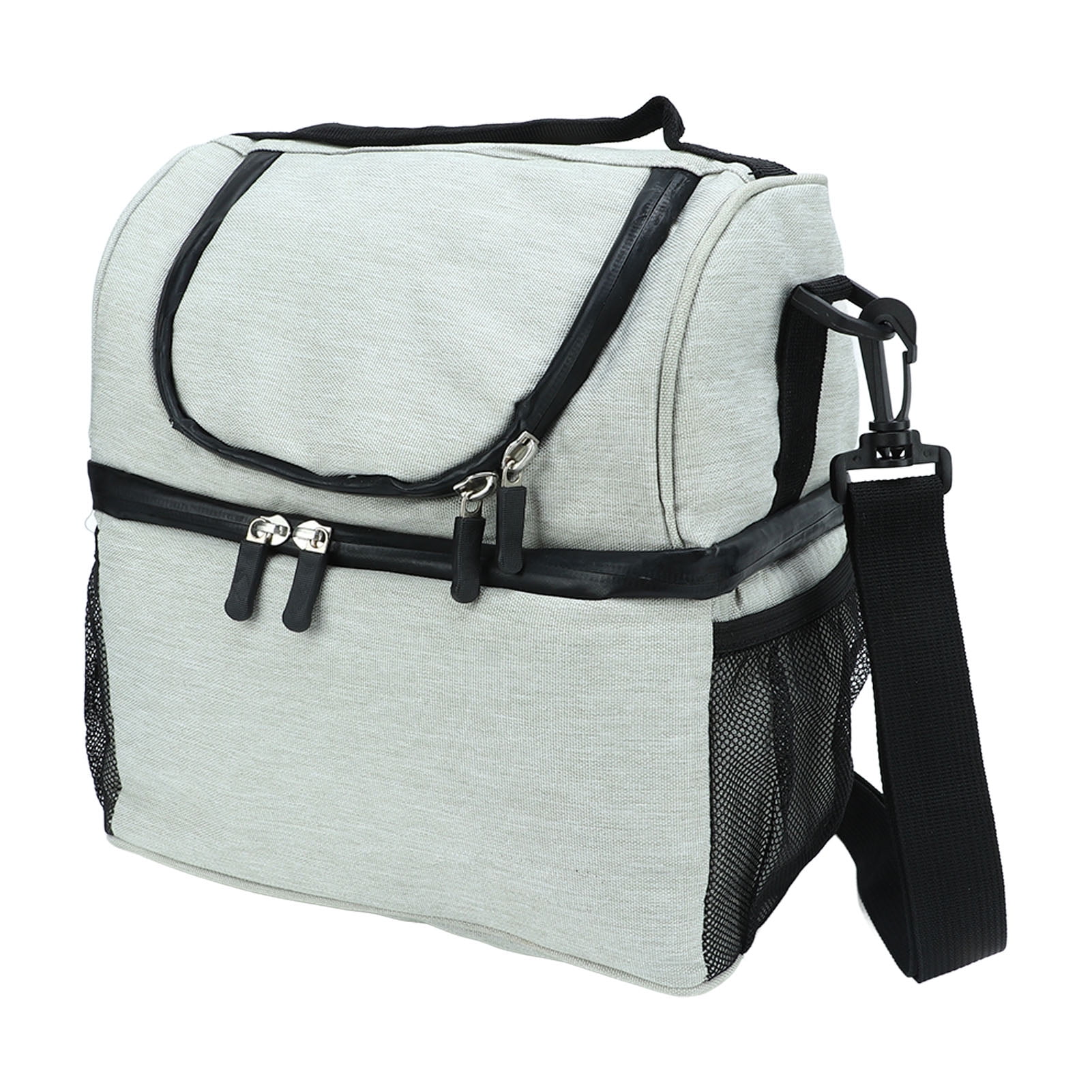 Cooler Bag Insulated 2 Layer Outdoor Picnic Cooler Bag with Adjustable