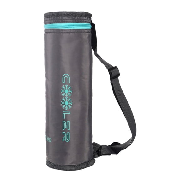 Cooler Bag Insulated Water Bottle Bag With Shoulder Strap Bottle Sleeve Cover Carry Bag Drink Tote Bag For Picnic Climbing