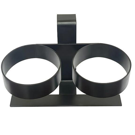 Cooler Cup Holder, Biforous Cup Drink Organizer Compatible with Tundra and YETI, 7.5 x 4.8 x 5 in / 19 x 12.3 x 12.8 cm Iron Dual Drink Caddy, Cooler Accessory