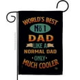 thumbnail image 1 of Cooler Dad Family Father Day 13 x 18.5 in. Double-Sided Decorative Vertical Garden Flags for House Decoration Banner Yard Gift, 1 of 1