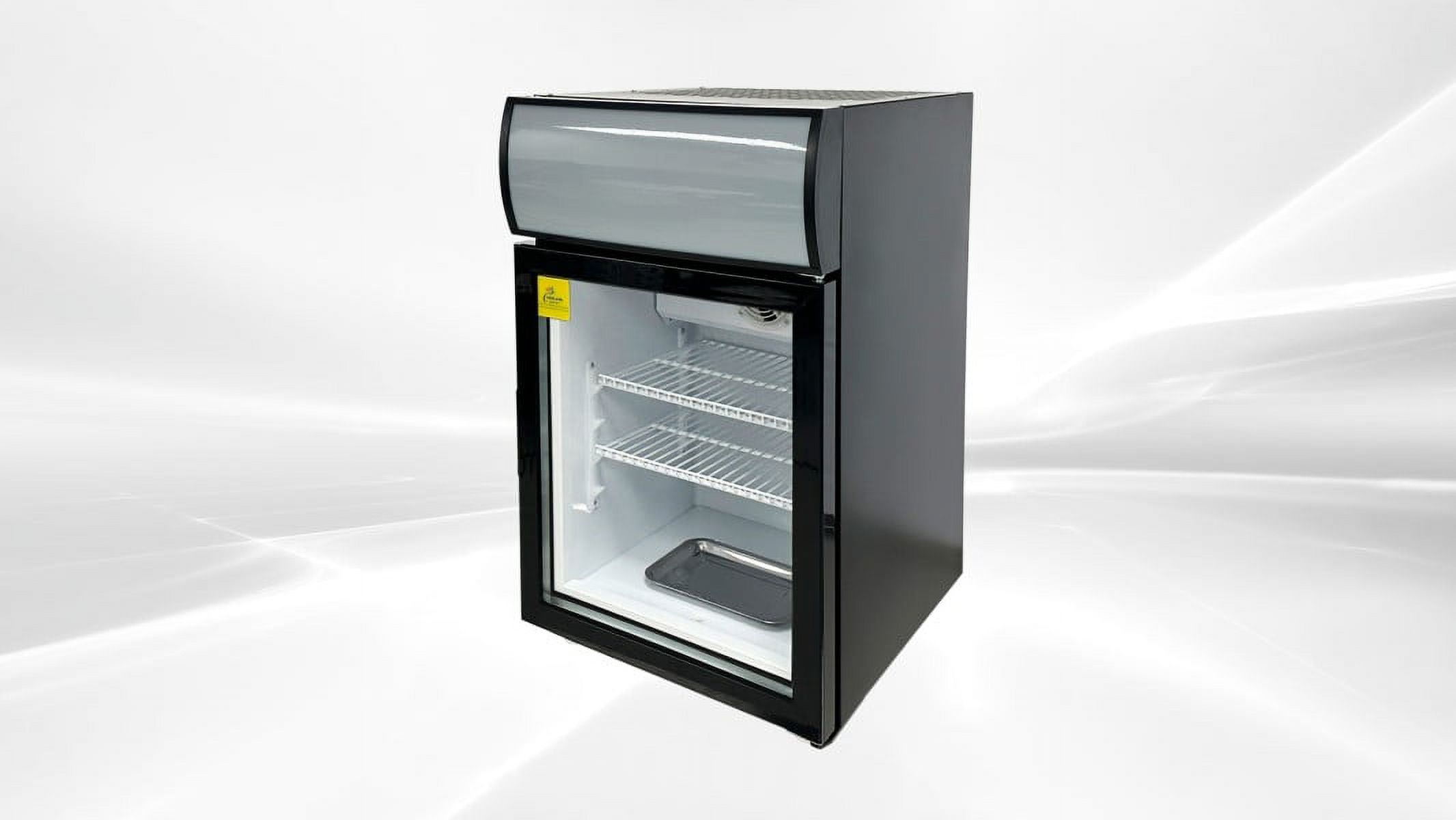 Cooler Depot 20 In. 4.2 Cu.ft Commercial Merchandising Countertop Refrigerator LC-120, NSF Certified