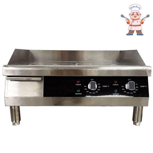 Cooler Depot Brand 24 inches Electric Griddle NSF 208240V FN02