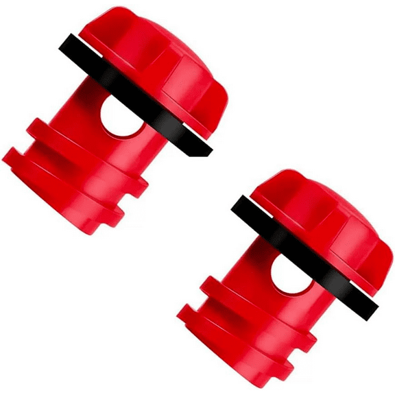 Cooler Drain Plug, Cooler Plug Replacement Parts Accessories Leak-Proof Drain Plugs Compatible for RTIC, Yeti Coolers 2 Pack Red