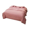thumbnail image 1 of Cooler Fiber Ice Blanket, Lightweight Down Alternative King Blanket for All Season, Machine Washable,78.74x59.1in(Pink), 1 of 6