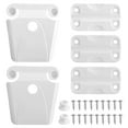 thumbnail image 1 of Cooler Hinge and Latch and Screws Kit, High Strength Cooler Latch Replacement Parts. Ice Chest Plastic Hinges, Latch Posts, and Screws, The Best Option for Repairing and Replacing Cooler Parts., 1 of 7