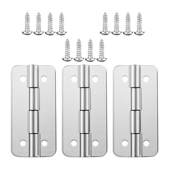 Cooler Hinge Replacement Set 304 Stainless Steel 3-Pack for Igloo Ice Chests For 25 Qt to 165 Qt Compatibility