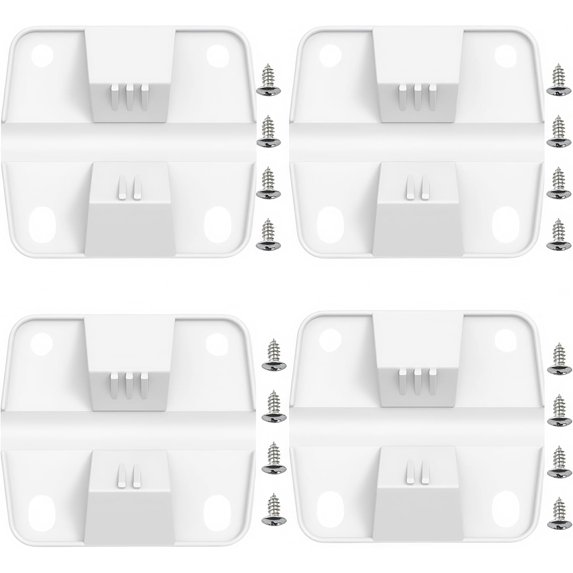 4-Pack Stainless Steel Replacement Hinges For Coleman Coolers - Fits Models 5235, 6262, 6270 & More