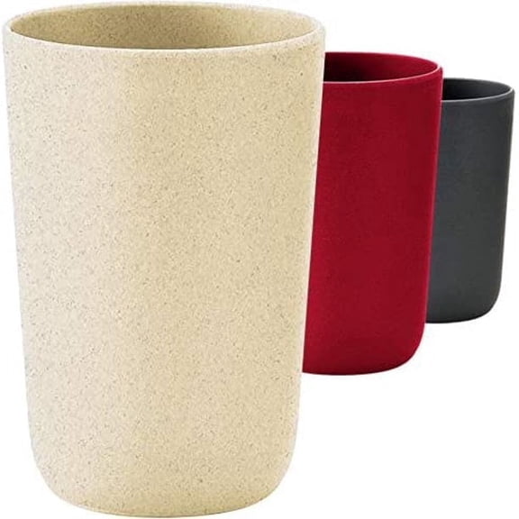 Cooler Kitchen Modern Slim Bamboo Cream Utensil Holder Caddy | Rust Proof and Dishwasher Safe