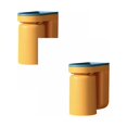 thumbnail image 1 of Cooler Kitchen Silicone Spoon Rest Toothbrush Rack Punch Light Luxury Mouthwash Cup Brushing Cup Wall Mounted Bathroom Storage Box Couple Tooth Cylinder, 1 of 9