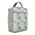 thumbnail image 1 of Cooler Lunch Bag with Floral Print – Thermal Waterproof Tote, Reusable Bento Box Carrier for Women, Men & Campers, 1 of 4
