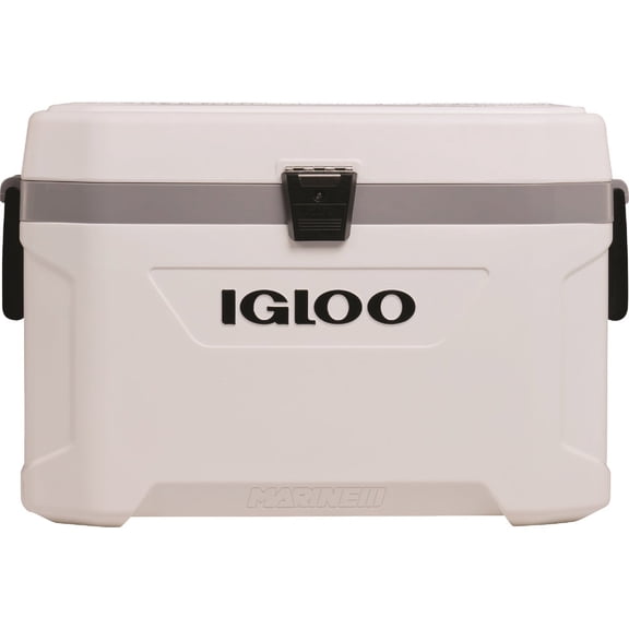 Igloo 54 Qt Marine Ultra Cooler, White