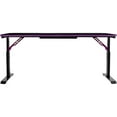 thumbnail image 1 of Cooler Master CMI-GD160-PRV1 GD160 Gaming Desk Black/Purple, 1 of 4