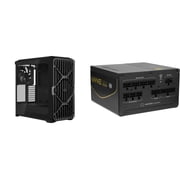 Cooler Master Case Power Supply Combo - Cooler Master HAF II 500 ATX Computer Case Bundle with MWE V4 850W Power Supply, GPU Shield Management