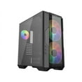 thumbnail image 1 of CoolerMaster HAF 500 ARGB High Airflow ATX Mid-Tower Case with Mesh Front Panel, Black, 1 of 16