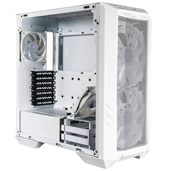 Cooler Master HAF 500 Computer Case - Mid-tower - White - St (H500WGNNS00)