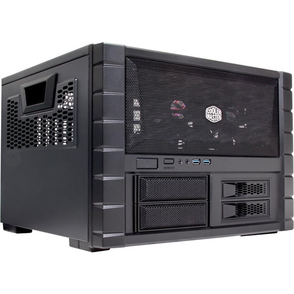 Cooler Master HAF XB EVO, High Air Flow Test Bench and LAN Box Mid Tower Computer Case with ATX Motherboard Support