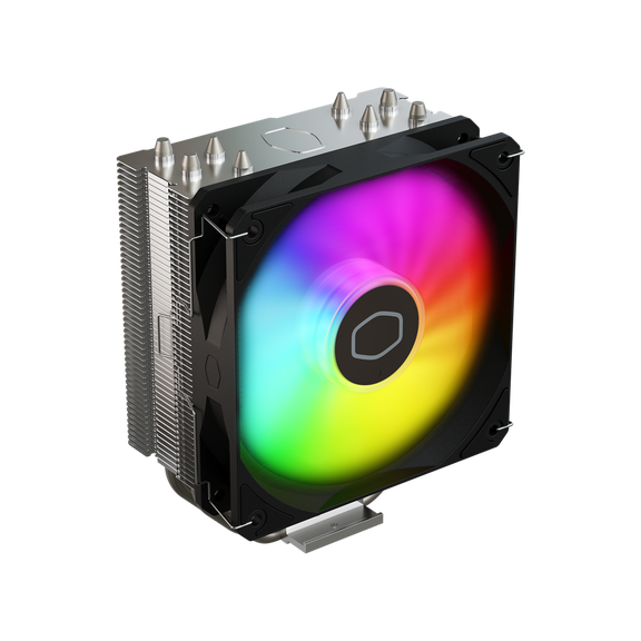 Cooler Master Hyper 212 Spectrum V3 Processor Cooling Fan/Heatsink, Silver
