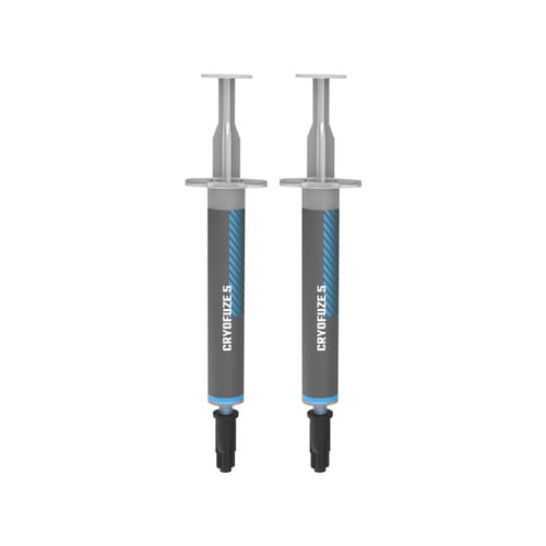Cooler Master MGY-ADSB-N03G-R1 CryoFuze 5 Thermal Paste, Nanoparticles, CPU/GPU Temp-50°C to 240°C for CPU, GPU Coolers - Blue (Pack of 2)