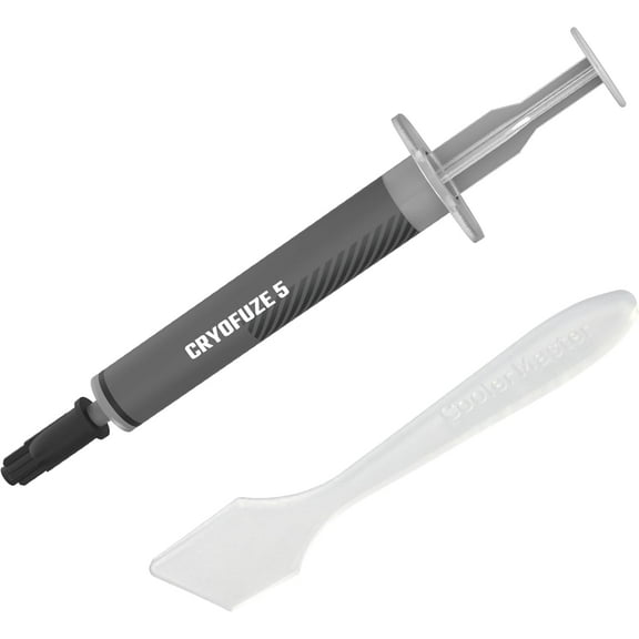 Cooler Master MGY-ADSK-N03G-R1 CryoFuze 5 Thermal Paste,Nanoparticles, CPU/GPU Temp-50°C to 240°C for CPU, GPU Coolers - Black