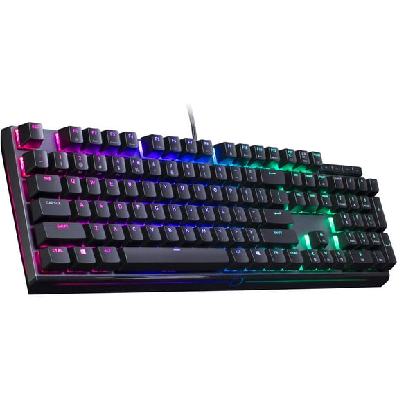 Cooler Master MK750 Cherry MX Red Pro-Grade Gaming Keyboard, Gunmetal Black