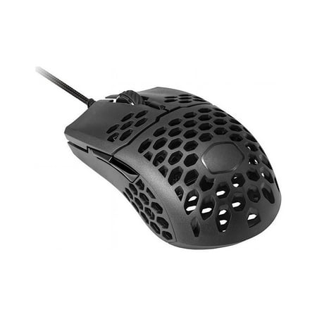 Cooler Master MM710 53G Gaming Mouse with Lightweight Honeycomb Shell, Ultralight Ultraweave Cable, Pixart 3389 16000 DPI Optical Sensor