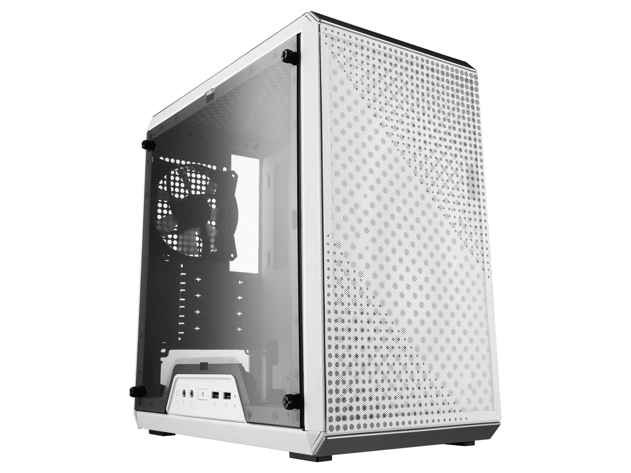 ⭐️クーラーマスター MasterBox Q300L MasterBox Q300L White Mini Tower PC Case | Cooler Master