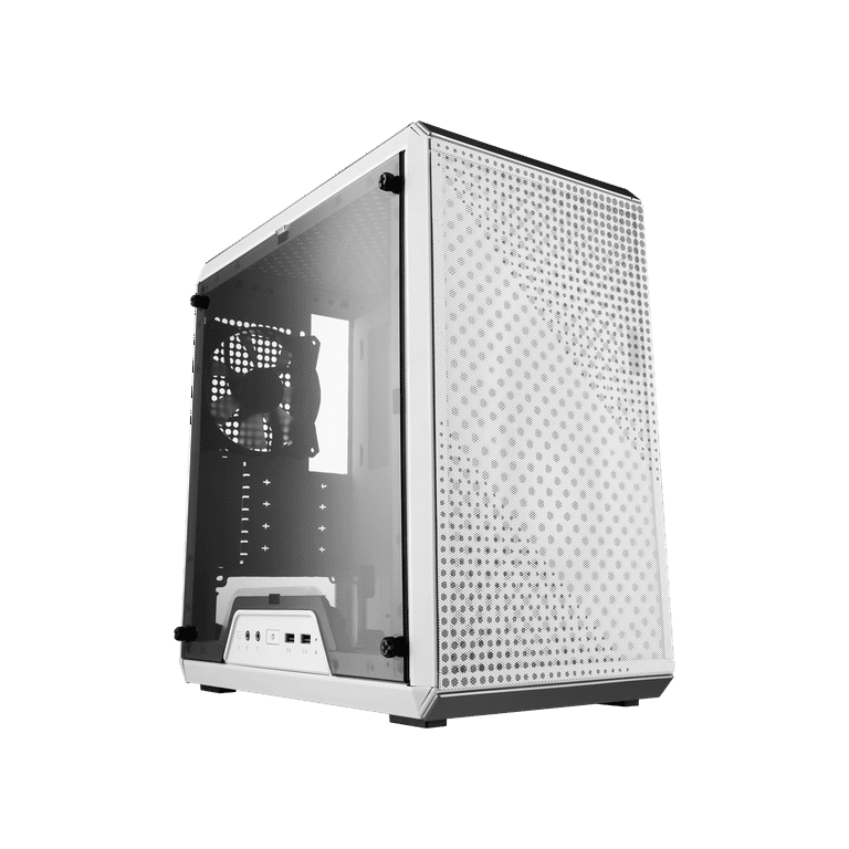 Cooler Master MasterBox Q300L White Micro-ATX Tower, Magnetic