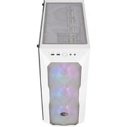 Cooler Master MCB-D500D-WGNN-S01 MasterBox TD500 Mesh Mid-Tower Computer Case - Mesh, Steel, Plastic, Tempered Glass - White