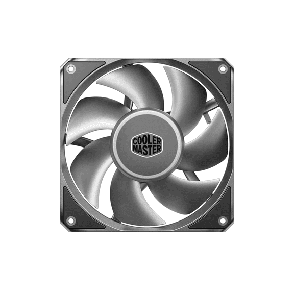 Cooler Master MasterFan A Series 120mm PC Case Fan, Aluminum Blades, Three-Phase Motor, 0.6mm Tip Clearance, High Air Pressure, Quiet Cooling