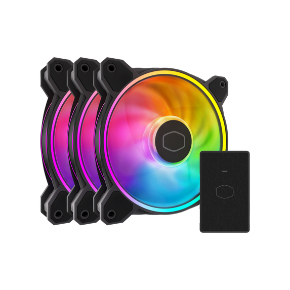 Cooler Master MasterFan MF120 Halo² 3in1 PC Case|