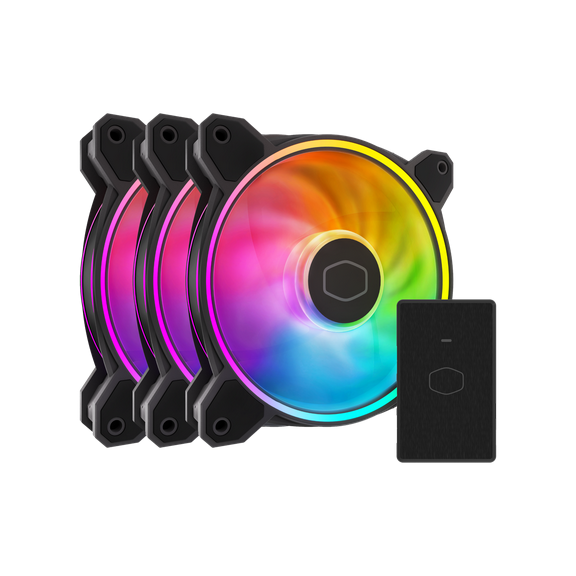 Cooler Master MasterFan MF120 Halo 3in1 - 3 Pack (mfl-b2dn-213p2-r2)