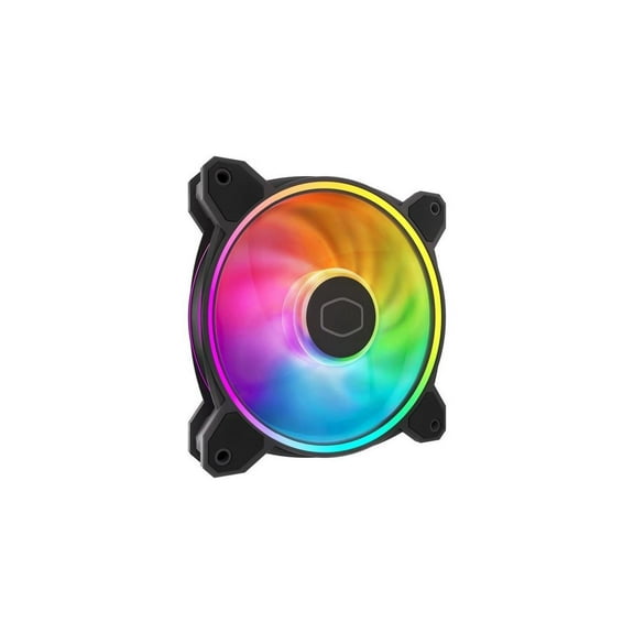 CoolerMaster MasterFan MF120 HALO2 120mm ARGB Case Fan, Black