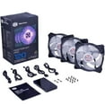 thumbnail image 1 of Cooler Master MasterFan Pro 120 Air Pressure RGB 3-in-1 with RGB LED Controller, 1 of 11