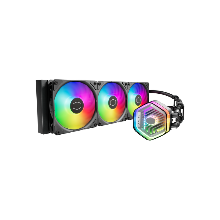 9/23まで出品 UN3D. SWIM AIO Cooler Master MasterLiquid 360 Atmos MLXD36MA25PZR1