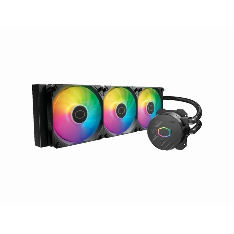 cooler master 360l core argb 水冷クーラー MasterLiquid 360L Core ARGB White CPU Liquid Cooler | Cooler