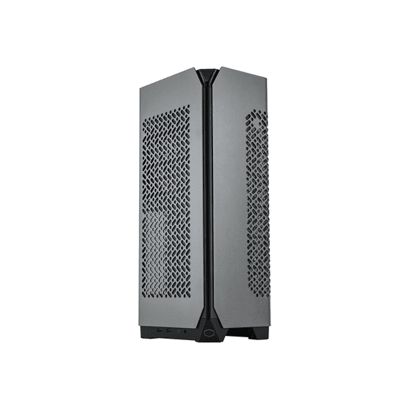 Cooler Master NCORE 100 MAX ITX SFF Tower Case, Custom 120mm AIO, 850W SFX Gold ATX3.0 PSU, 4 Slot GPU, Vertical Mount GPU, PCIe 4.0 Riser, Anodized Aluminum, USB Type C, NR100-MNNN85-SL0