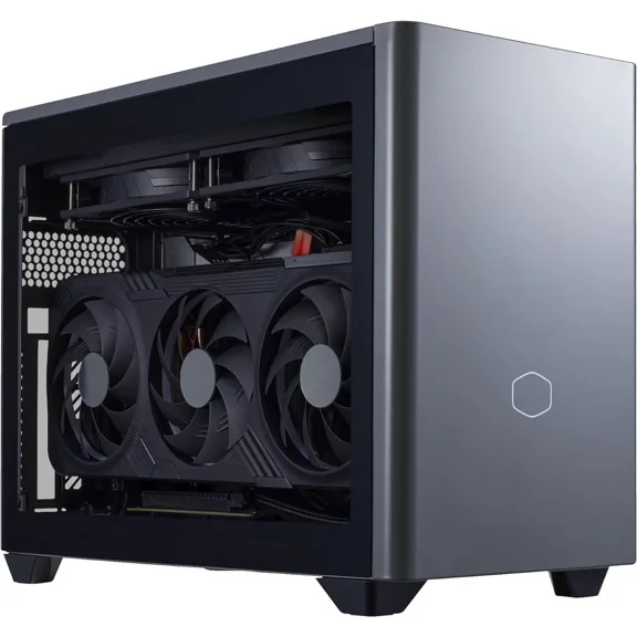 Cooler Master NR2 Pro Mini ITX - AMD RYZEN 7 9800X3D 4.7 GHz (5.2 GHz Turbo) | Gigabyte RX 9070 XT 16GB & B850I AORUS PRO | 32GB DDR5 6000MHz | 2TB Gen4 M.2 | WiFi | Windows 11 | 280mm AIO Gaming PC