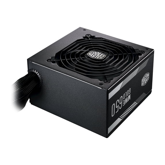 Cooler Master Power Supply MWE Gold 650W A/US CB 80+ GD Silencio fan Black