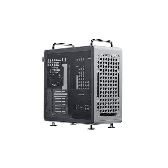 Cooler Master QUBE 540 High-Airflow ATX Mid-Tower Case, 415mm GPU Clearance Max, Designed Ready RTX 5090|RX 9070 XT, Tempered Glass, Modular & Customizable Design, Reversible I/O Panel - Moonstone