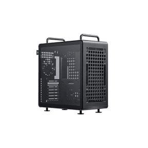 Cooler Master QUBE 540 High-Airflow ATX Mid-Tower Case, 415mm GPU Clearance Max, Designed Ready RTX 5090|RX 9070 XT, Tempered Glass, Modular & Customizable Design, Reversible I/O Panel - Stardust Iro