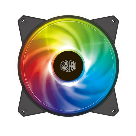 Cooler Master - MasterFan MF120R ARGB 120mm Case Cooling Fan with RGB Lighting