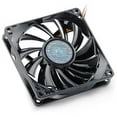 thumbnail image 1 of Cooler Master Sleeve Bearing 80mm Silent Fan for Computer Cases and CPU Coolers (R4-SPS-20AK-GP), 1 of 3