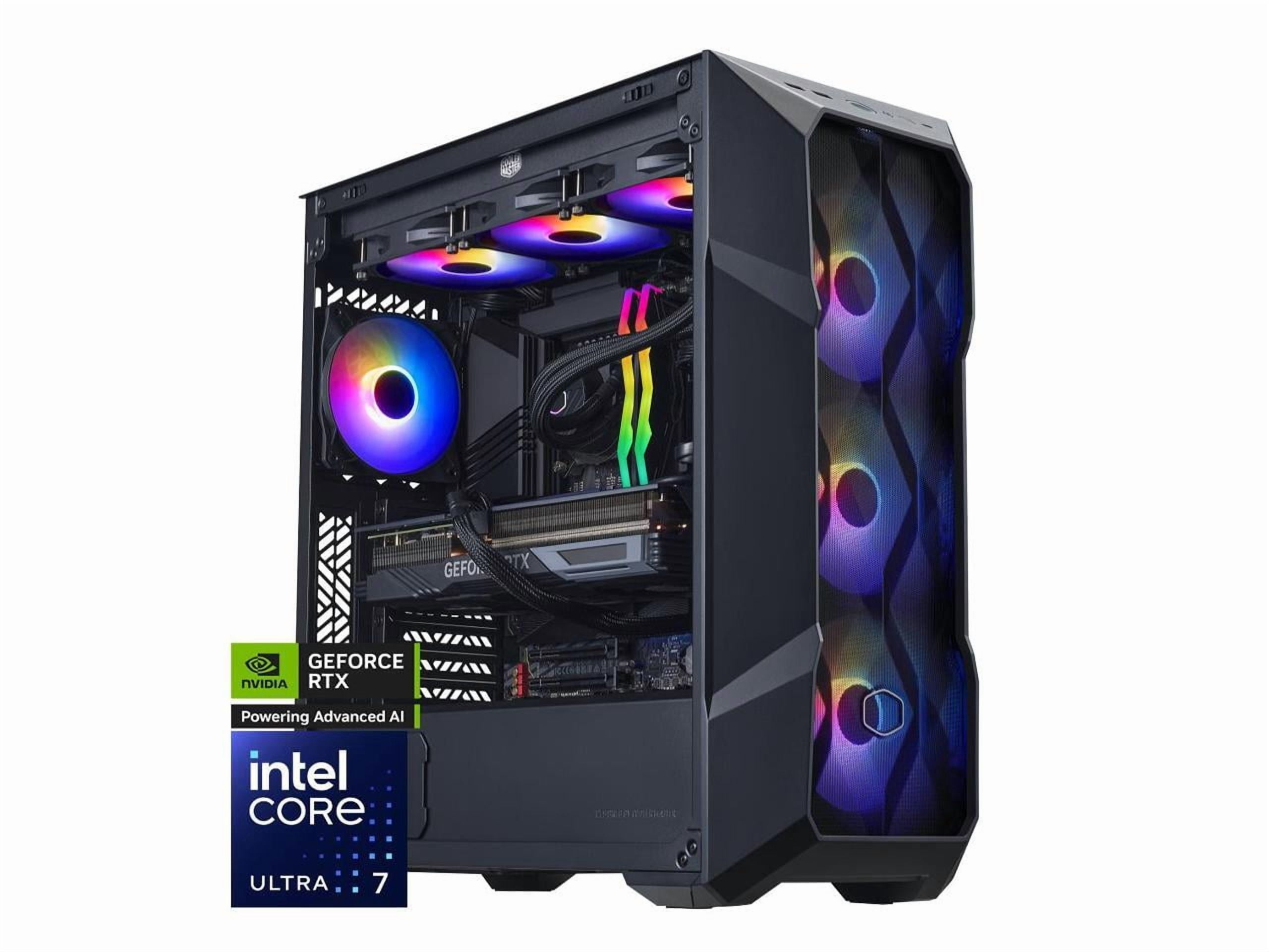 Cooler Master TD5 Pro - Intel Core Ultra 7-265KF - GeForce RTX 5070 Ti - 32GB DDR5 6000MHz - 2TB M.2 NVMe SSD - Windows 11 - 360mm AIO - Gaming PC
