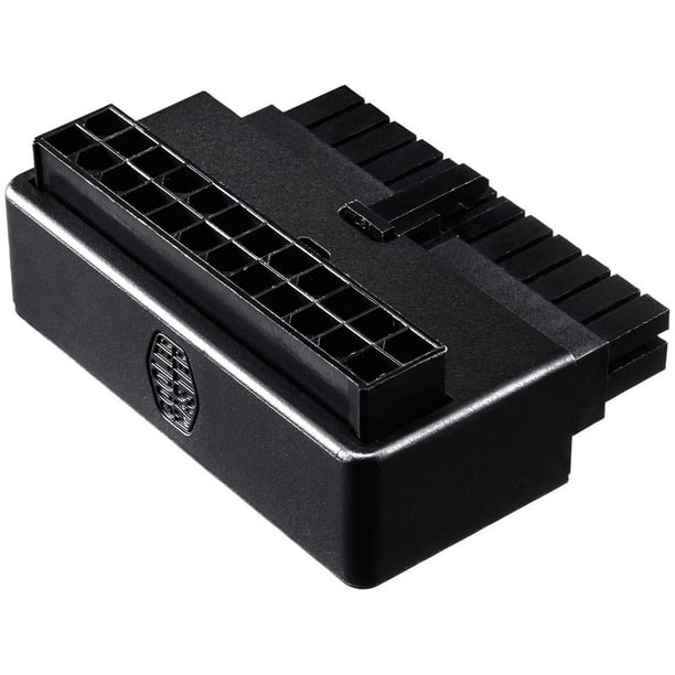 Cooler Master Universal ATX 24 Pin 90° Adapter , w/ added capacitors
