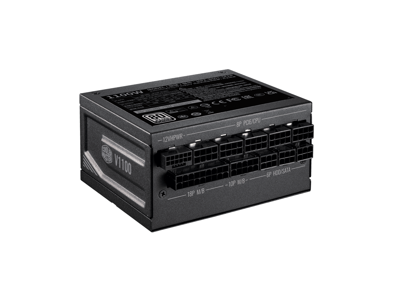 新品未開封 CoolerMaster V1100 SFX Platinum Cooler Master V1100 SFX Platinum 1100W, 80+ Platinum, Fully